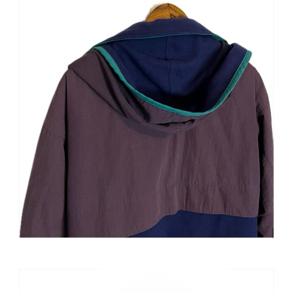 UTEX VINTAGE COAT BLUE PURPLE TEAL RED - Picture 14 of 15